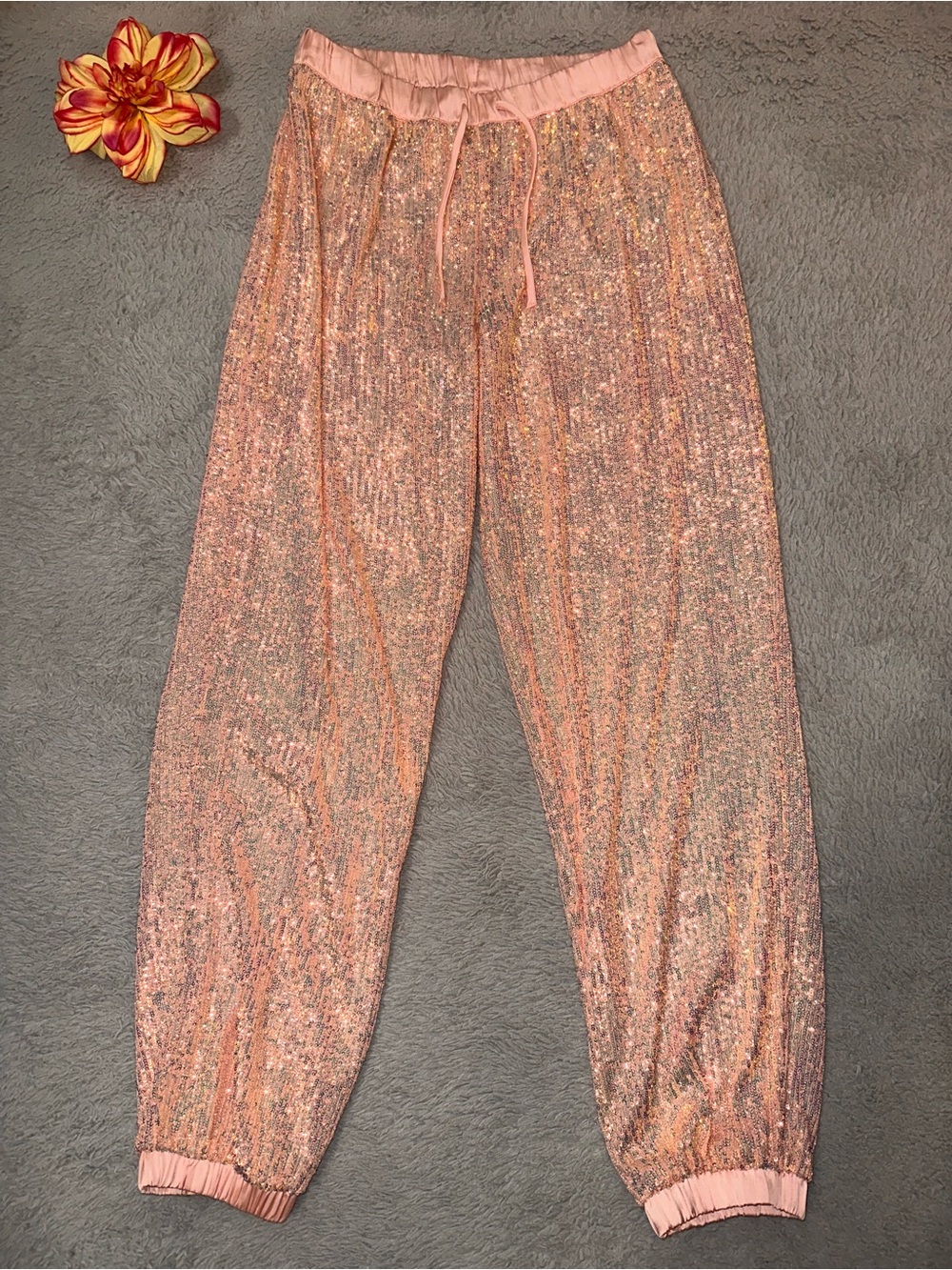 Victoria’s Secret Pink Sequin Jogger Pants